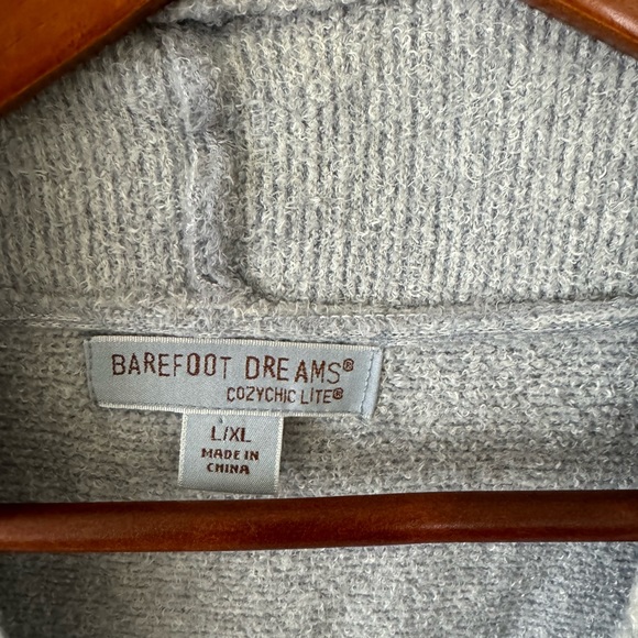 Barefoot Dreams Sweater Cozy Chic Lite Open Front Cardigan Large XL Extra Large - Picture 2 of 5